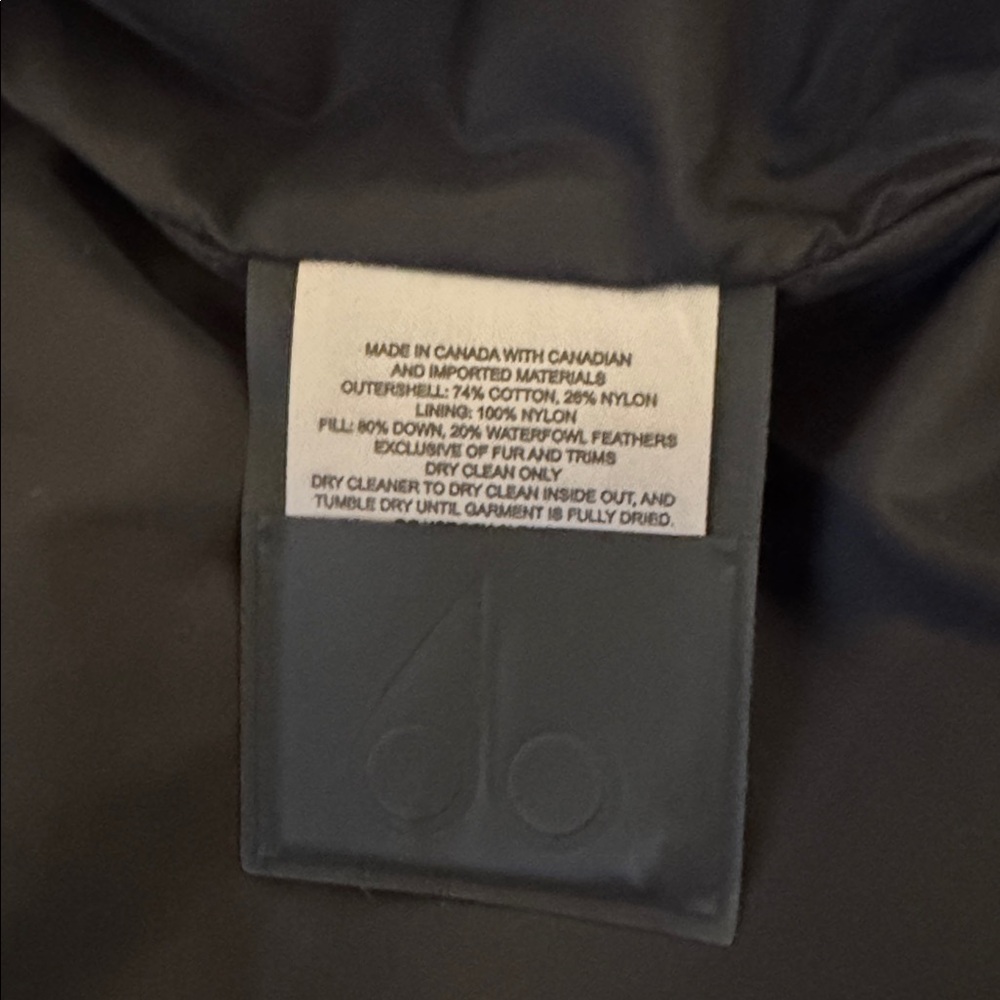 Moose Knuckles Original 3Q Fur Jacket – Size L – Granite / Black Fox Fur - Picture 9 of 16